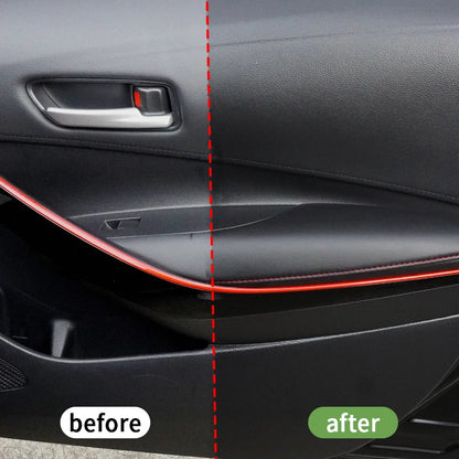 HGKJ S3 Car Interior Parts Liquid Leather Plastic Renovator Refreshing Restorer Foam Cleaner Spray Refurbishment Paste for Auto