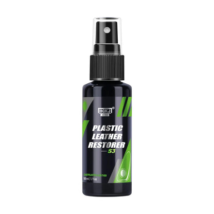 HGKJ S3 Car Interior Parts Liquid Leather Plastic Renovator Refreshing Restorer Foam Cleaner Spray Refurbishment Paste for Auto